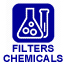 Filters chemicals from water