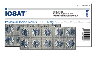 Iosat Potassium Iodide 65mg