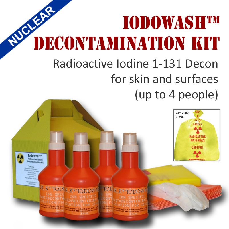 Iodowash Kit for Radiation Decontamination Solutions