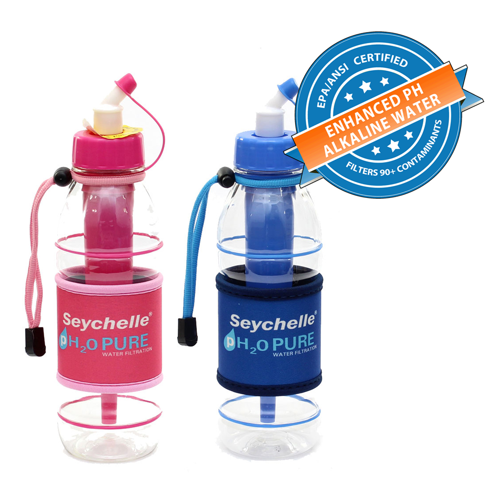 Pink Includes 1 Seychelle 20oz Advanced Filter Sports Bottle $averPak Single 