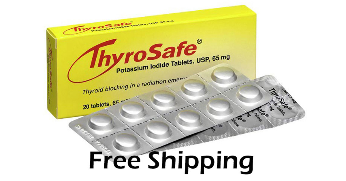 ThyroSafe Potassium Iodide March 2025 exp date. Fresher than AMAZON!